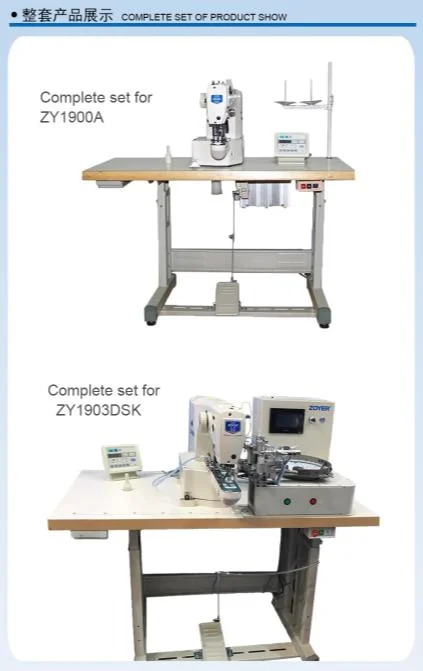 Zy1903dsk Button Attaching with Automatic Button Feeding Device