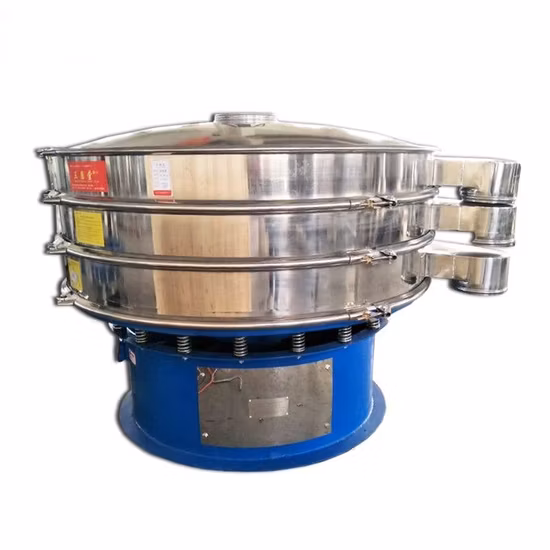 Separador cerâmico do filtro da vibração do pó de metal dos produtos farmacêuticos da grão dos produtos farmacêuticos dos alimentos e das bebidas
