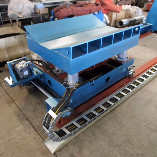 Dispositivo de alimentação do Uncoiler hidráulico automático de bobina de aço de 10 toneladas